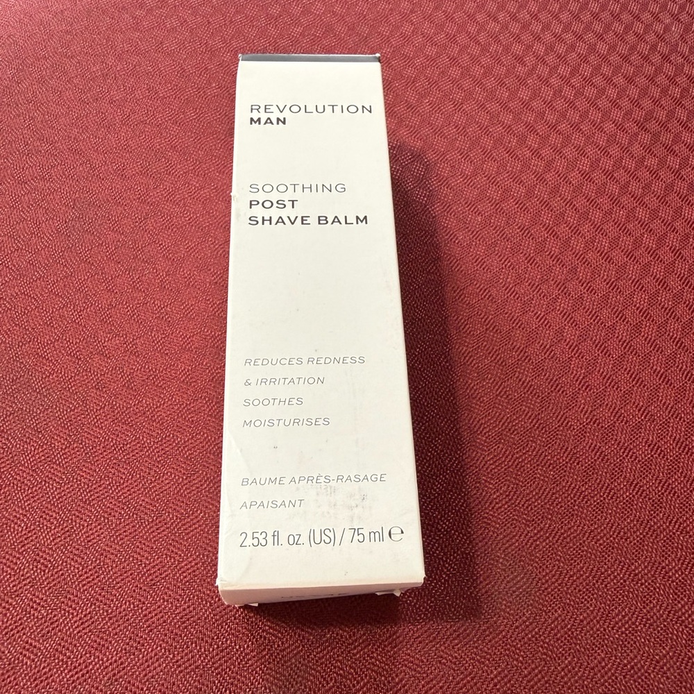 Revolution Man Soothing Post Shave Balm - White